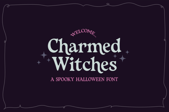 Charmed Witches: An Elegant Serif for Sophisticated Halloween Design