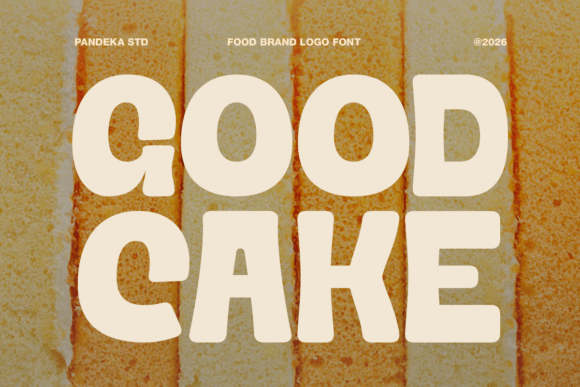 Good Cake: A Font That Tastes Like Celebration