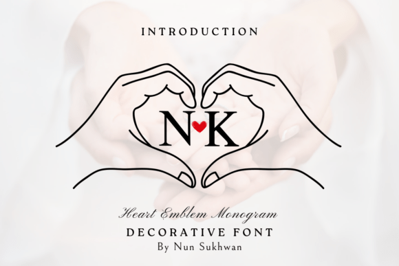 Heart Emblem Monogram: A Designer's Guide to Elegant Branding