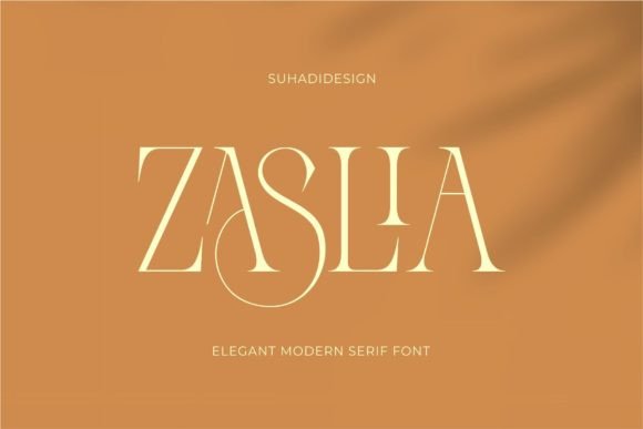 Introducing Zaslia: The Elegant Ligature Serif