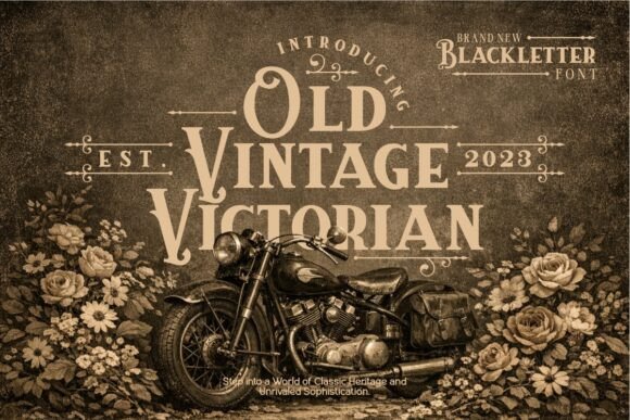 Old Vintage Victorian: A Typeface of Timeless Elegance
