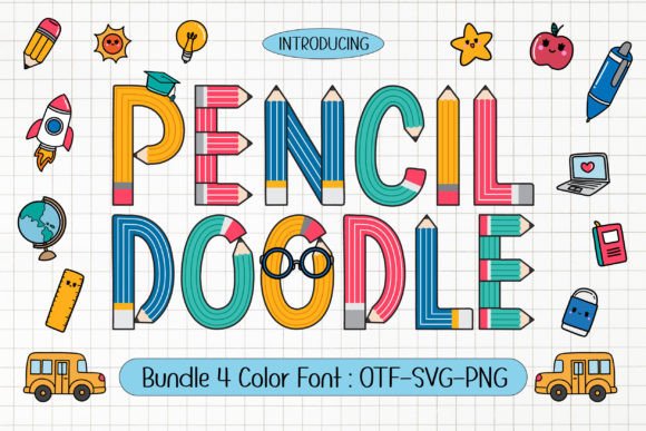 Pencil Doodle: A Playful Typeface for Creative Projects