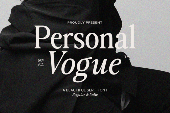 Personal Vogue: The Serif Font That Commands Attention