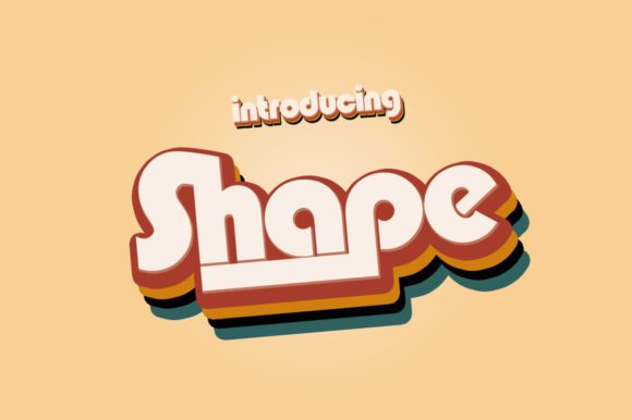 Shape: A Creative Font for Unforgettable Brand Identity