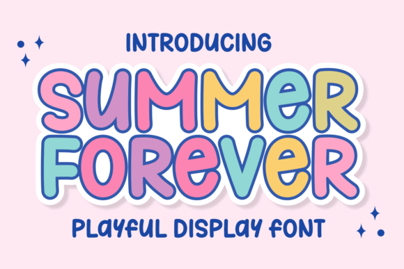 Summer Forever: A Font That Feels Like a Lazy Sunday