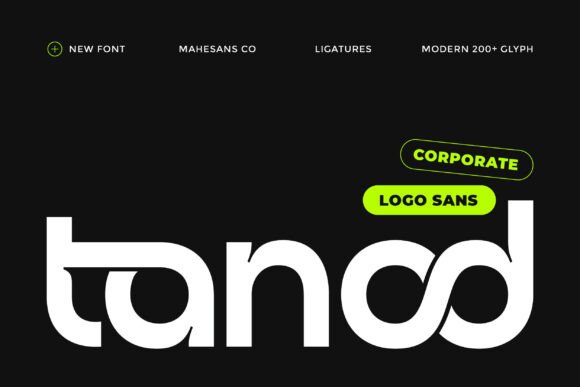 Tanod: The Modern Sans Serif for Expensive-Looking Logos