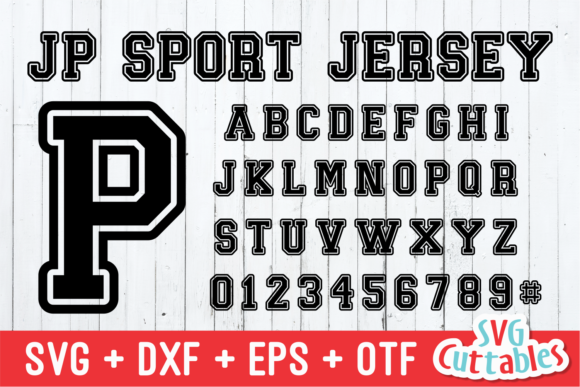 Unleash Your Creative Edge with the JP Sport Jersey Typeface